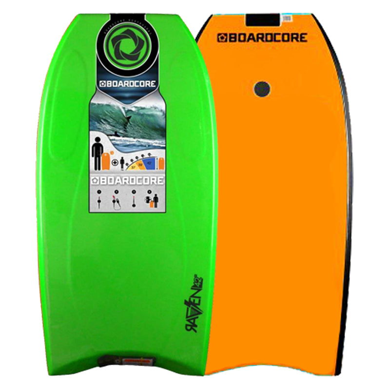 Boardcore Raven Bodyboard Green Bodyboard HQ