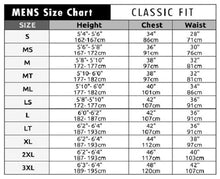Load image into Gallery viewer, C-skins wetsuits sizing chart