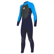 Load image into Gallery viewer, alder Stealth 5/4/3 Kids Wetsuit blue