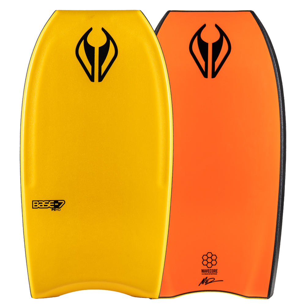 NMD Base 7 HD Bodyboard Yellow Orange – Bodyboard HQ