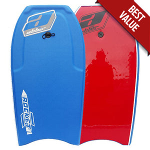 Alder Rocket bodyboard Sky Blue / Orange