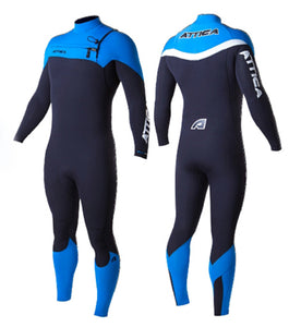 Attica Alpha 3/2 Blue/Black Wetsuit