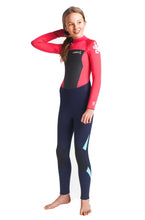 Load image into Gallery viewer, Kids pink winter wetsuit