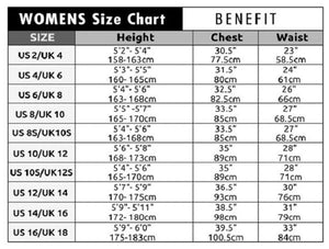 C-skins womens size guide