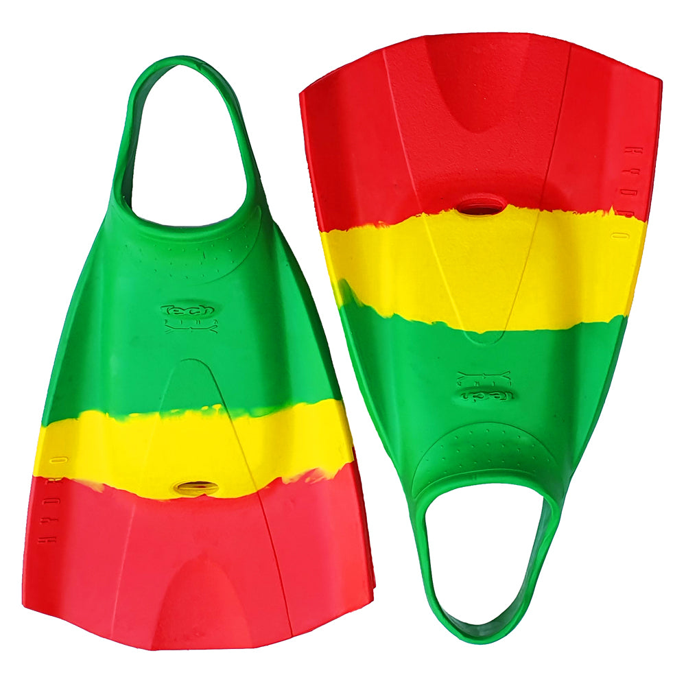 Hydro Tech fins Rasta – Bodyboard HQ