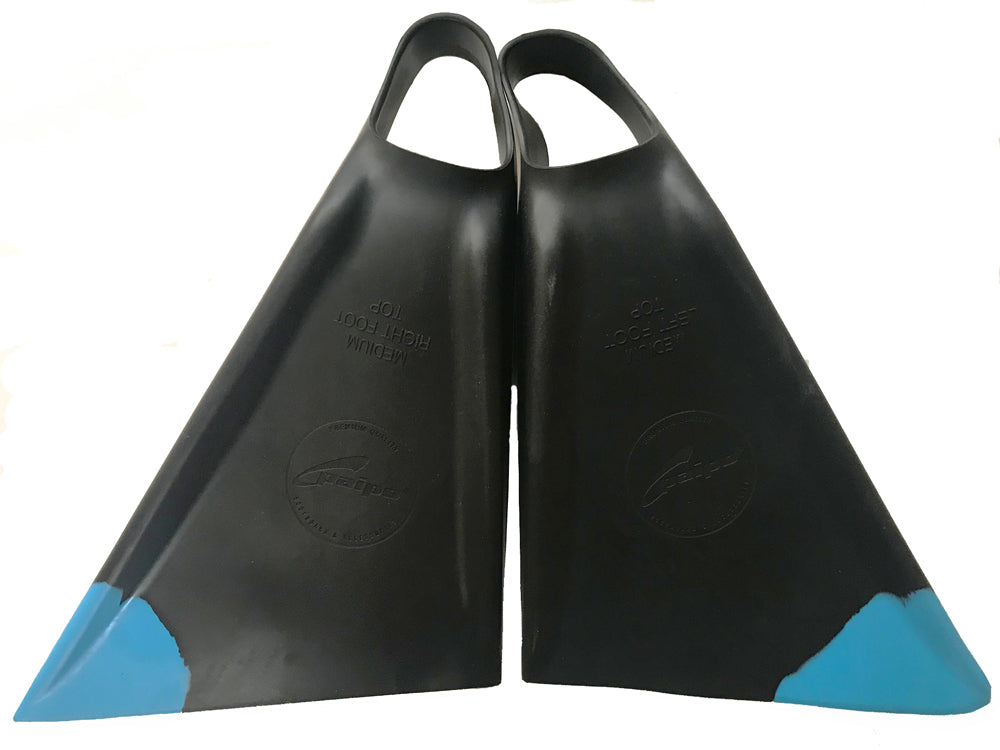 Paipo bodyboarding fins Black Emerald – Bodyboard HQ