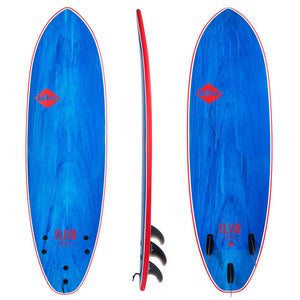 softech flash surfboard blue