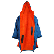 Load image into Gallery viewer, Sola Waterproof Changing Robe navy orange