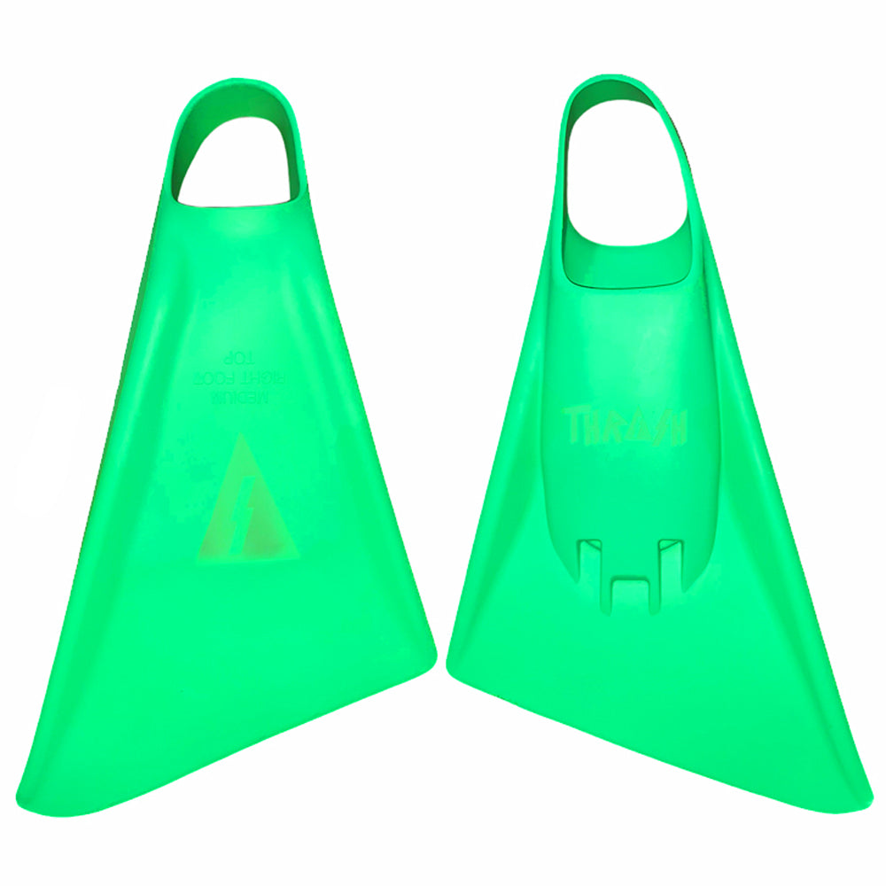 Thrash bodyboarding fins Green – Bodyboard HQ