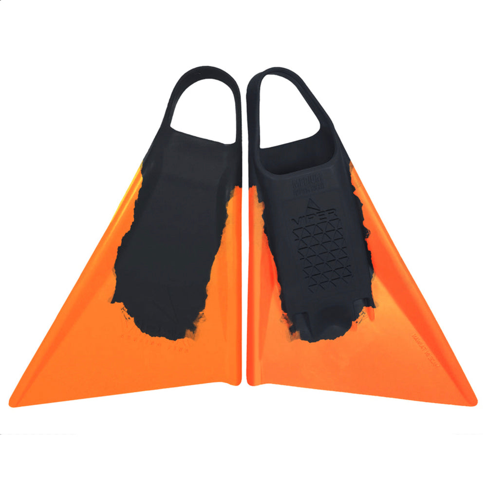 Viper Delta Icon Orange bodyboarding fins – Bodyboard HQ