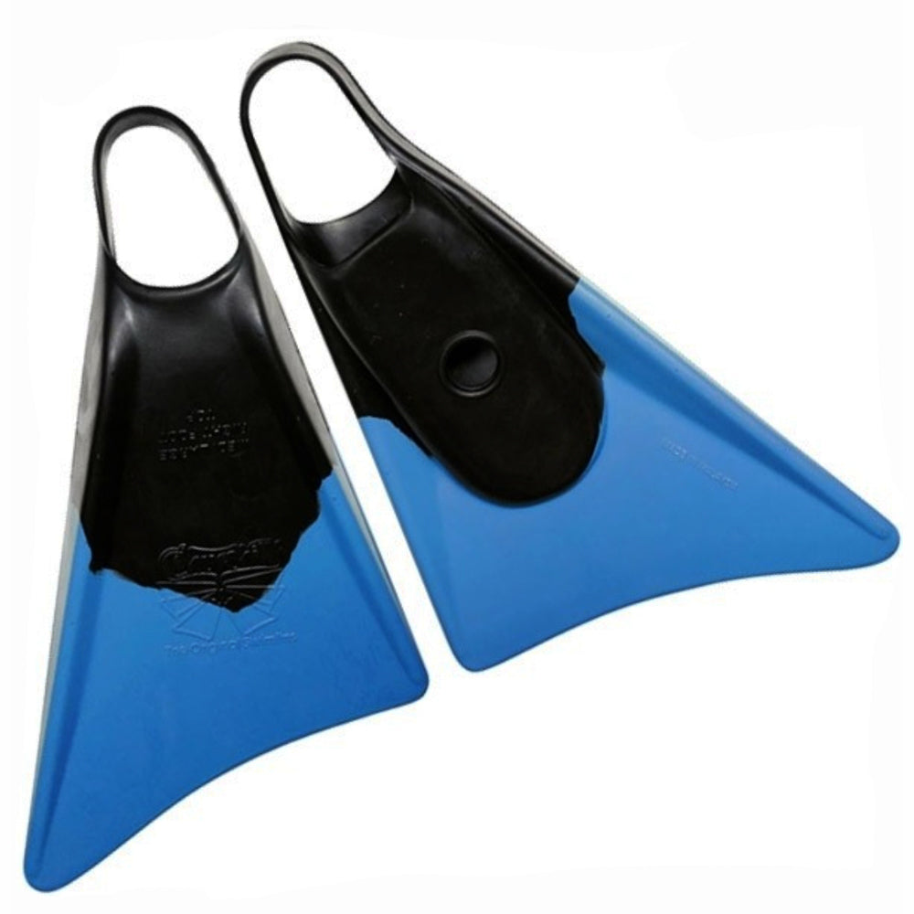 Churchill Makapuu Fins Black / Blue – Bodyboard HQ