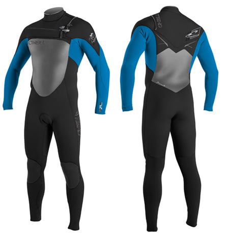 O'neill Superfreak FZ Summer wetsuit - Blk/blue