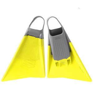 yellow bodyboarding fins uk