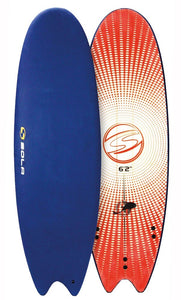 Sola 5' 8" Fish Soft surfboard